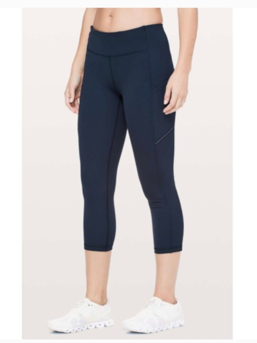Lululemon Speed Up Crop *21" True Navy